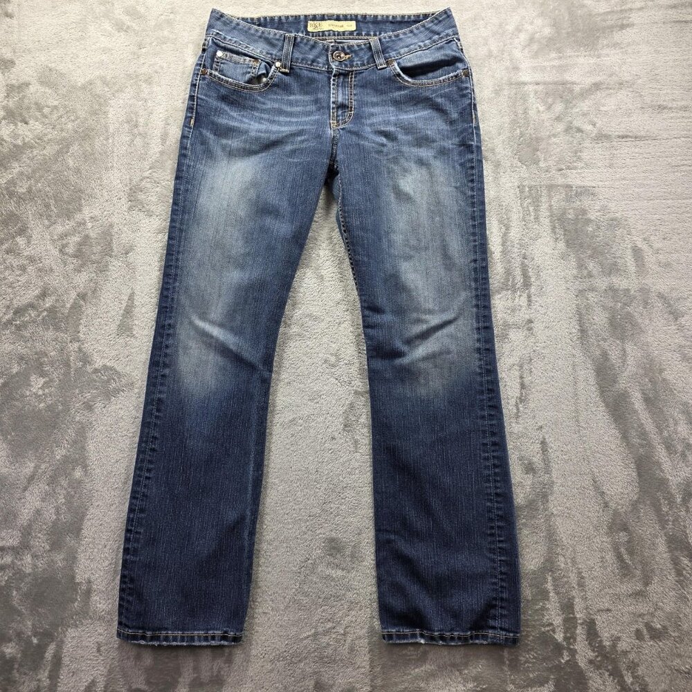 BKE Women's Culture Boot Cut Jeans - Blue